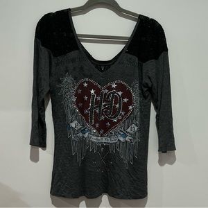 Harley-Davison womens top
